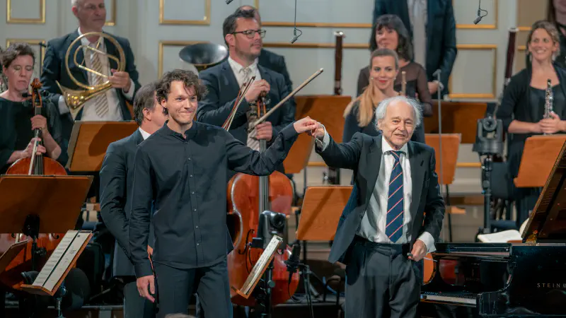 Lukas Sternath Pianist Salzburg Festival 2024 Mozarteumorchester Salzburg & Adam Fischer