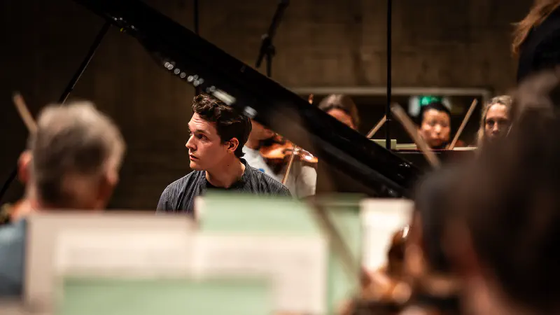 Lukas Sternath Pianist SWR Symphony<span class="hide"> Orchestra</span> & Giedrė Šlekytė Live recording from June 30, 2023